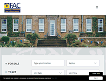 Tablet Screenshot of facproperties.co.uk